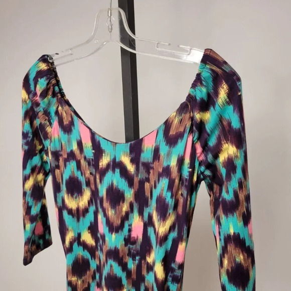 Seductions Ruched Bottom Dress - Picture 2 of 5